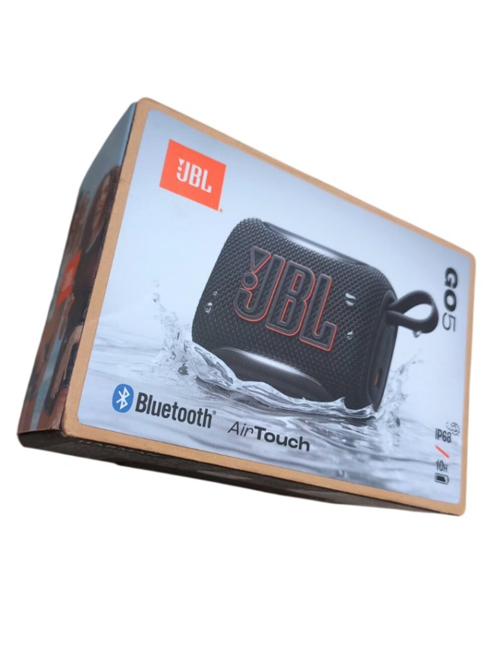 NWT JBL Go 5 Portable Waterproof Wireless Bluetooth Speaker Black AirTouch